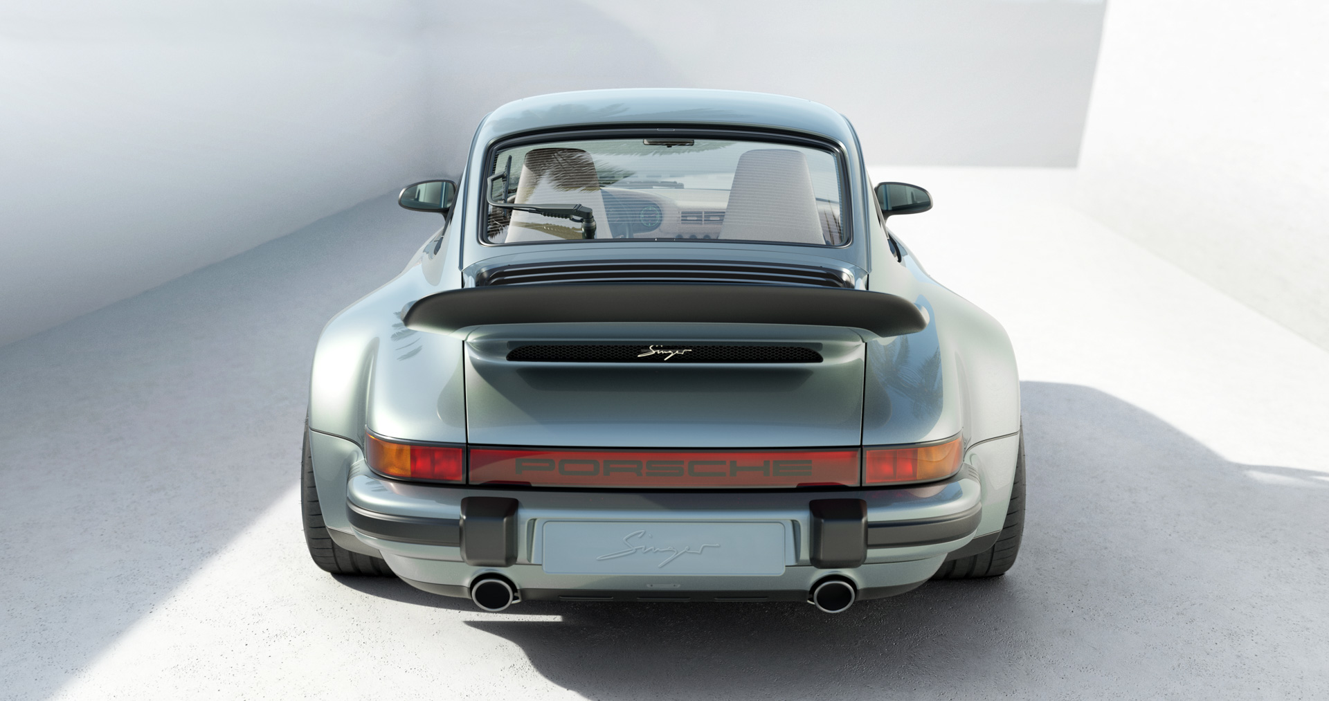 Download 2022 Singer Turbo Study - Rear HD Wallpaper 1920x1013 #7