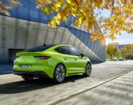 2022 Skoda Enyaq Coupe RS iV - Rear Three-Quarter Wallpaper 190x150