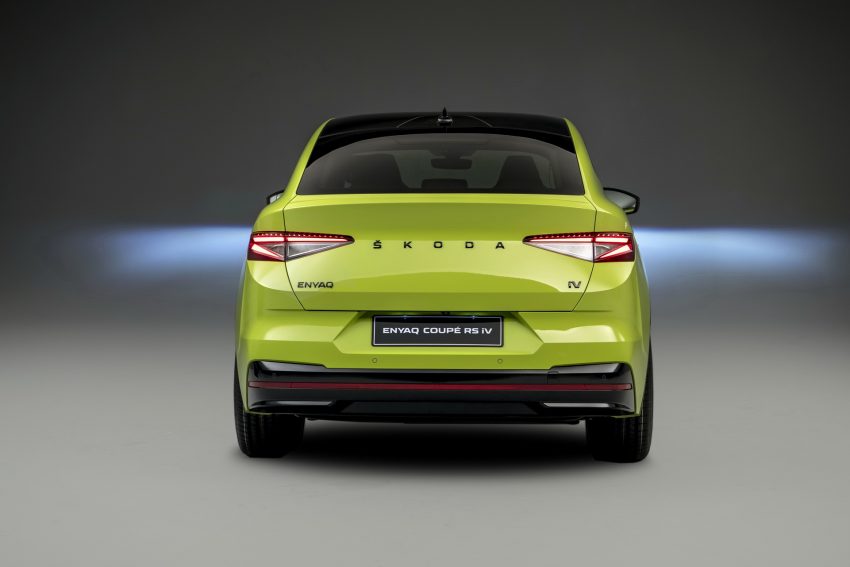 2022 Skoda Enyaq Coupe RS iV - Rear Wallpaper 850x567 #9