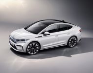 2022 Skoda Enyaq Coupe iV - Front Three-Quarter Wallpaper 190x150