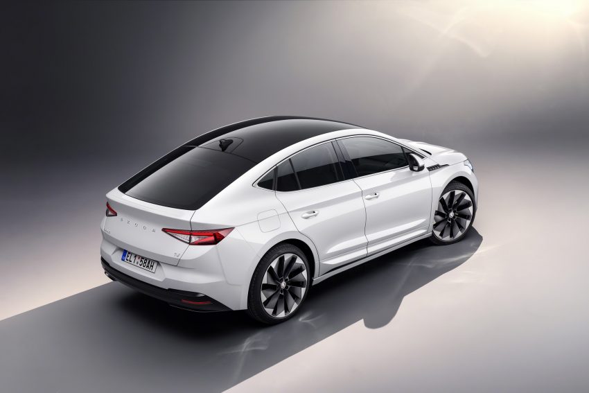 2022 Skoda Enyaq Coupe iV - Rear Three-Quarter Wallpaper 850x567 #5