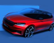 2022 Skoda Fabia Monte Carlo - Design Sketch Wallpaper 190x150