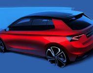 2022 Skoda Fabia Monte Carlo - Design Sketch Wallpaper 190x150