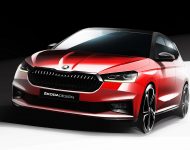 2022 Skoda Fabia Monte Carlo - Design Sketch Wallpaper 190x150