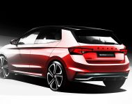 2022 Skoda Fabia Monte Carlo - Design Sketch Wallpaper 190x150