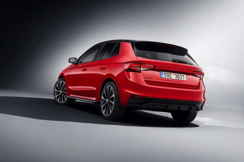 2022 Skoda Fabia Monte Carlo - Rear Three-Quarter Wallpaper 850x567 #7
