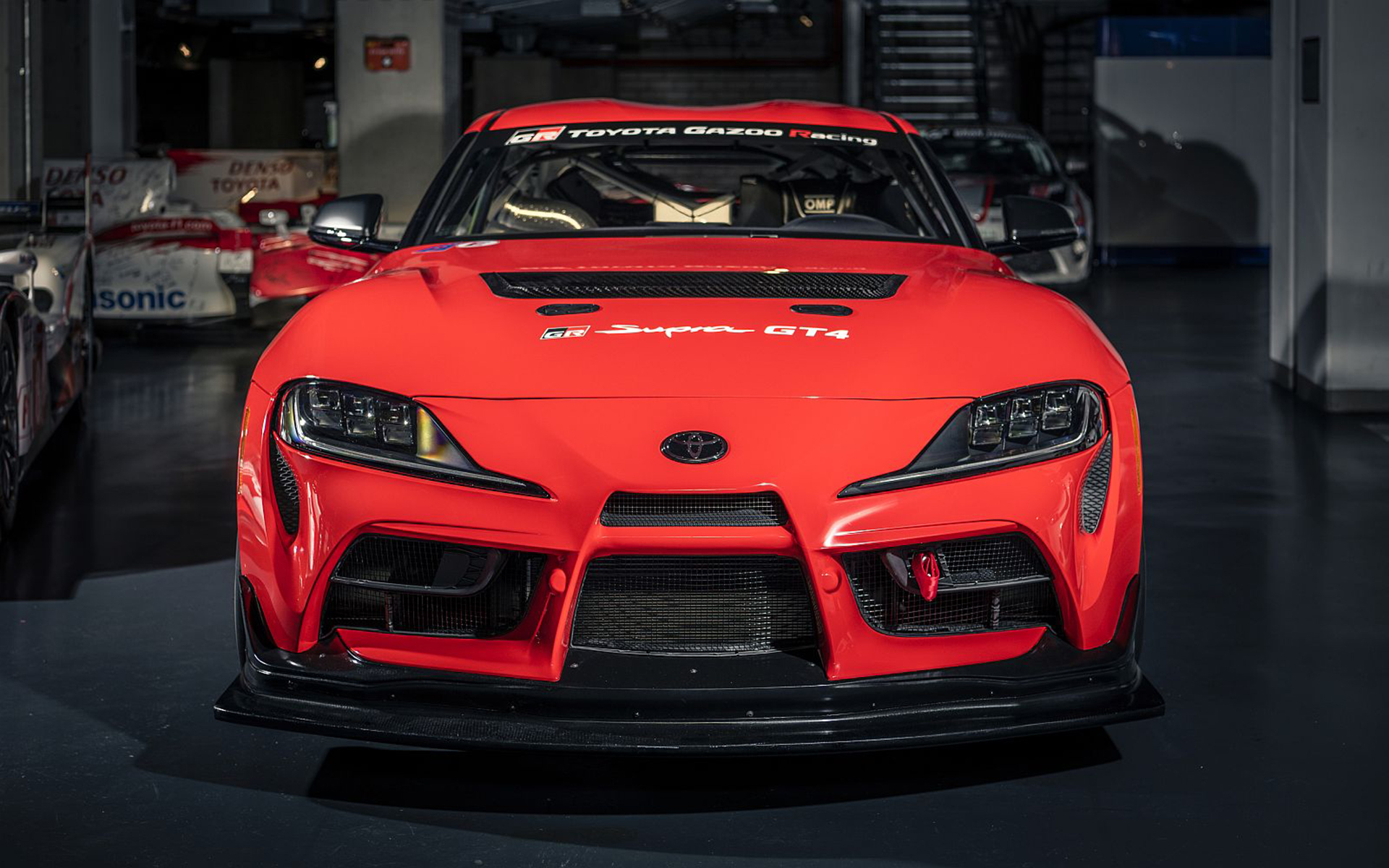 Download 2022 Toyota GR Supra GT4 50 Edition - Front HD Wallpaper 1920x1200 #2