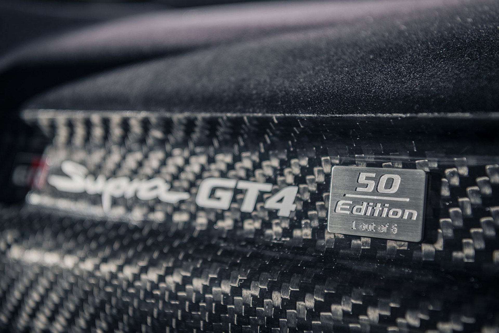 Download 2022 Toyota GR Supra GT4 50 Edition - Interior, Detail HD Wallpaper 1920x1280 #10