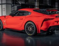 2022 Toyota GR Supra GT4 50 Edition - Rear Three-Quarter Wallpaper 190x150