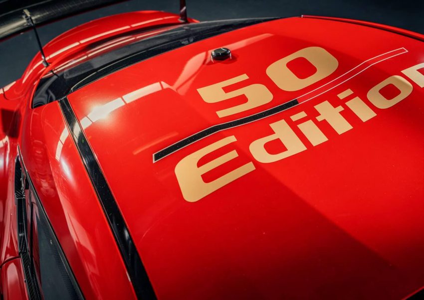 2022 Toyota GR Supra GT4 50 Edition - Roof Wallpaper 850x602 #8