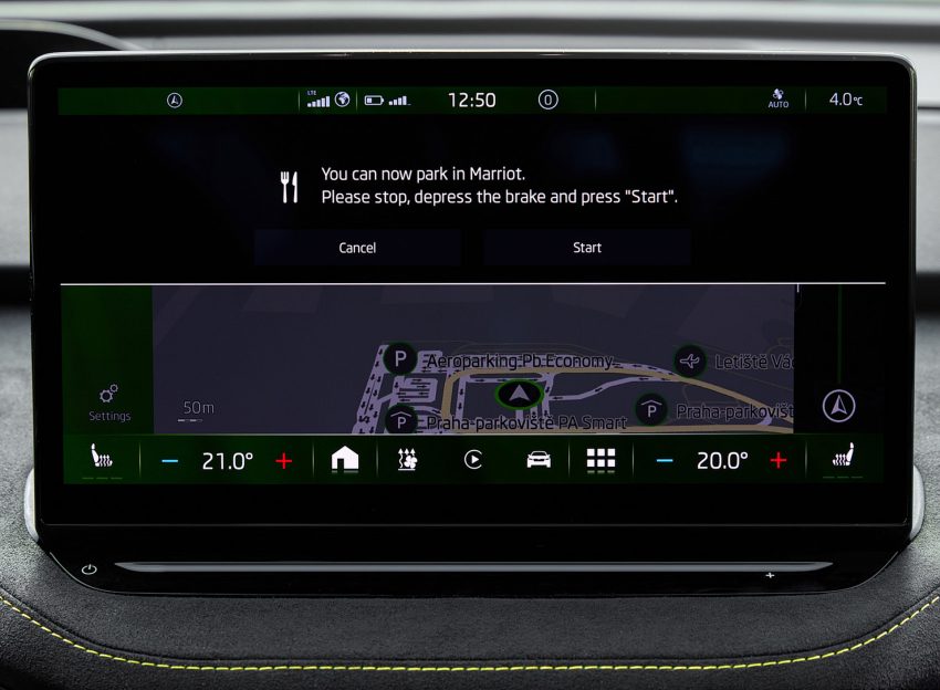 2022 Škoda ENYAQ Coupe RS iV - Central Console Wallpaper 850x624 #122
