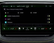 2022 Škoda ENYAQ Coupe RS iV - Central Console Wallpaper 190x150