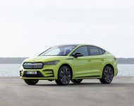 2022 Škoda ENYAQ Coupe RS iV - Front Three-Quarter Wallpaper 190x150