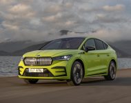 2022 Škoda ENYAQ Coupe RS iV - Front Three-Quarter Wallpaper 190x150