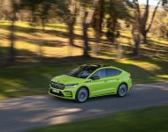 2022 Škoda ENYAQ Coupe RS iV - Front Three-Quarter Wallpaper 190x150