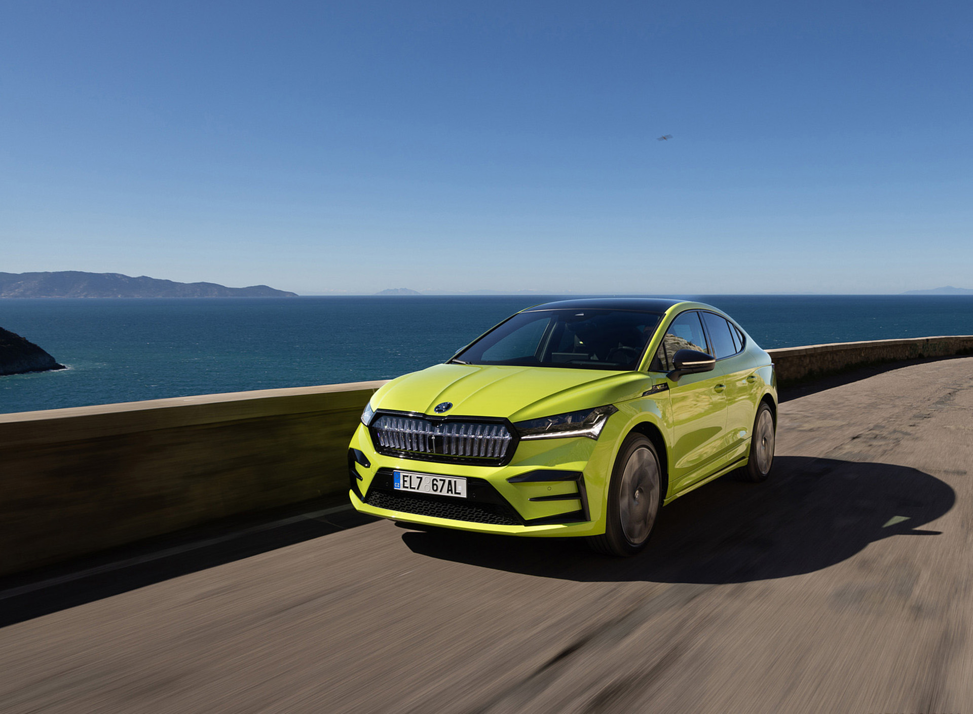 Download 2022 Škoda ENYAQ Coupe RS iV - Front HD Wallpaper 1920x1409 #45