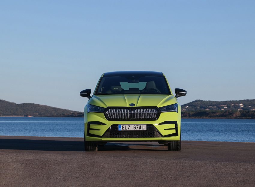 2022 Škoda ENYAQ Coupe RS iV - Front Wallpaper 850x624 #74