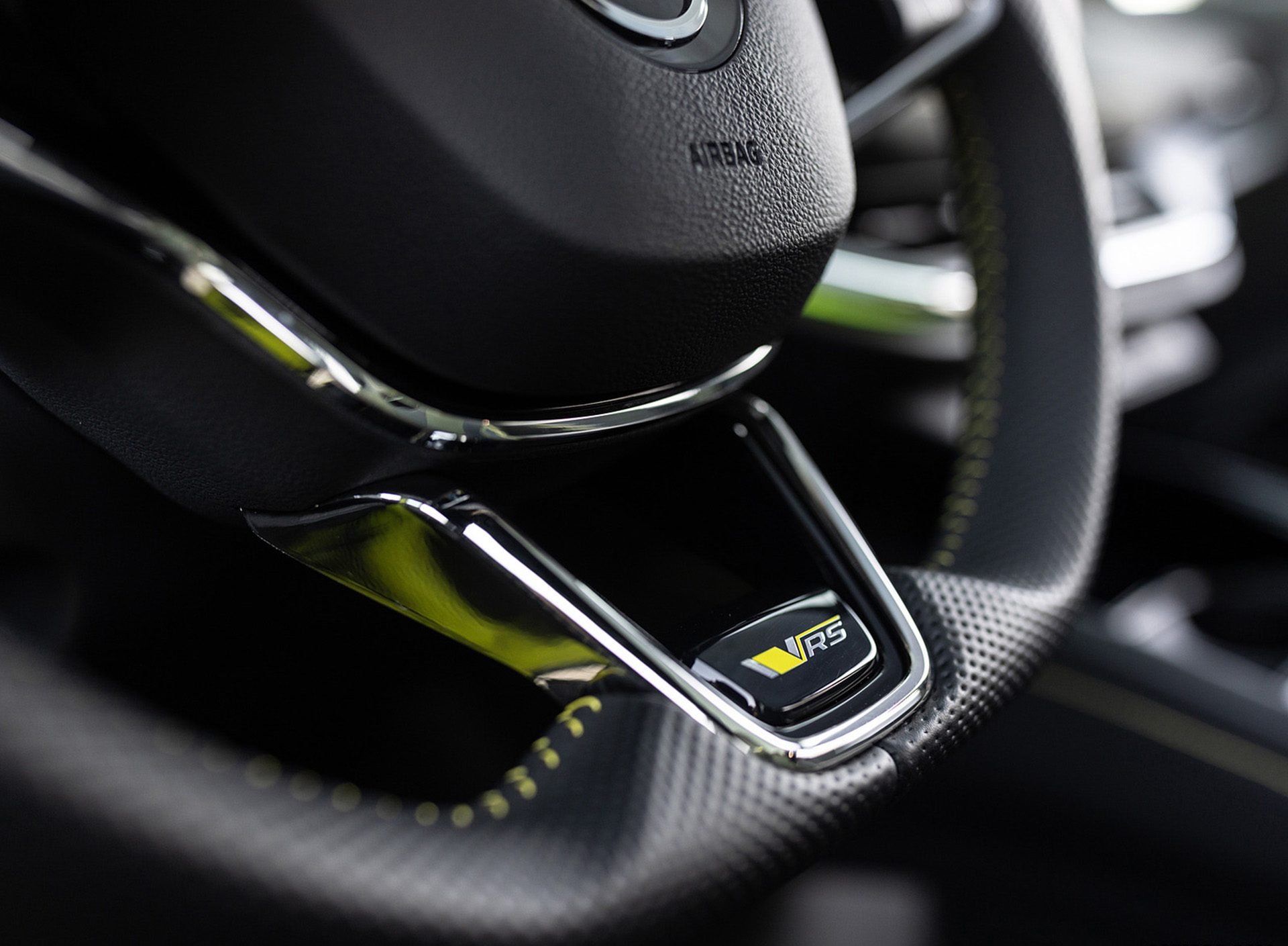 Download 2022 Škoda ENYAQ Coupe RS iV - Interior, Steering Wheel HD Wallpaper 1920x1409 #113