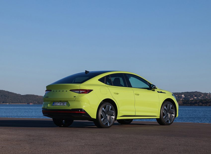 2022 Škoda ENYAQ Coupe RS iV - Rear Three-Quarter Wallpaper 850x624 #69