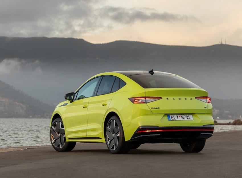 2022 Škoda ENYAQ Coupe RS iV - Rear Three-Quarter Wallpaper 850x624 #85