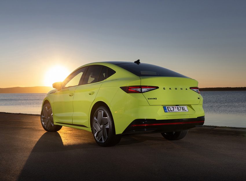 2022 Škoda ENYAQ Coupe RS iV - Rear Three-Quarter Wallpaper 850x624 #80