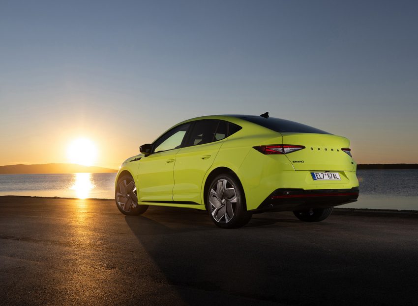 2022 Škoda ENYAQ Coupe RS iV - Rear Three-Quarter Wallpaper 850x624 #81