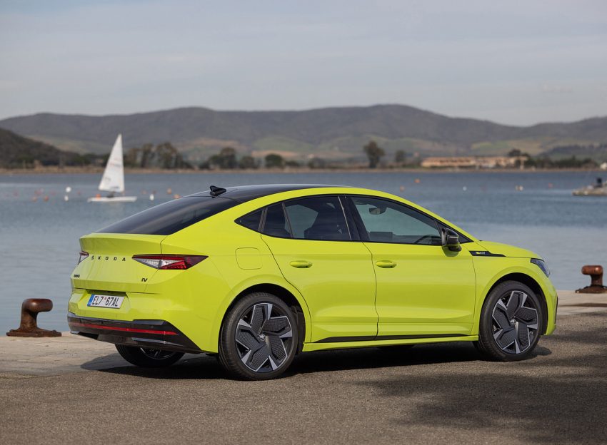 2022 Škoda ENYAQ Coupe RS iV - Rear Three-Quarter Wallpaper 850x624 #88