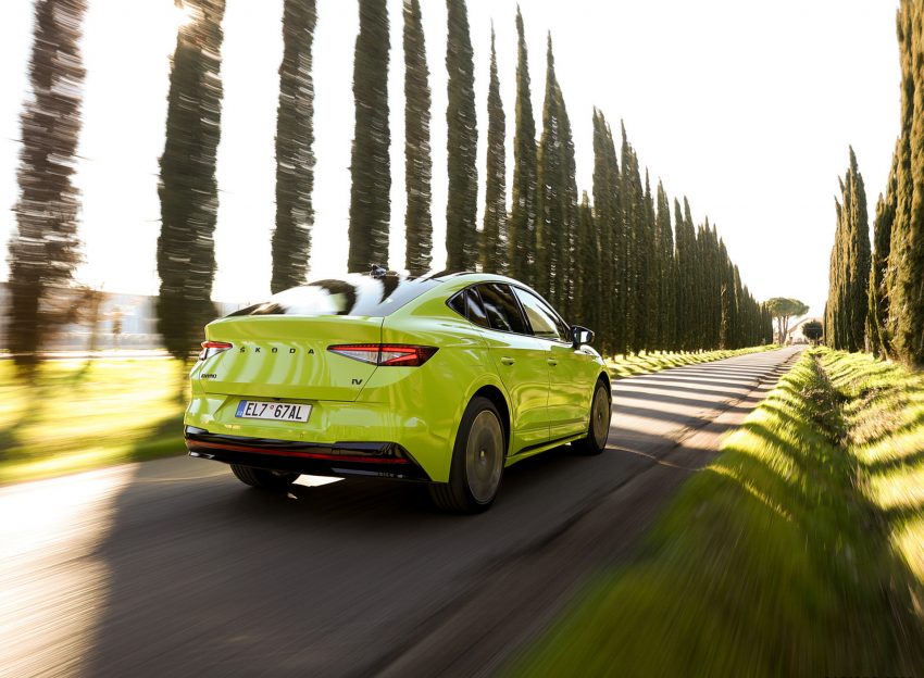 2022 Škoda ENYAQ Coupe RS iV - Rear Wallpaper 850x624 #38