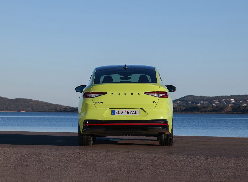 2022 Škoda ENYAQ Coupe RS iV - Rear Wallpaper 850x624 #71