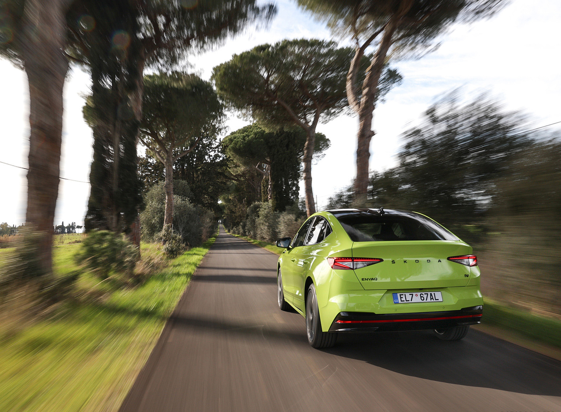 Download 2022 Škoda ENYAQ Coupe RS iV - Rear HD Wallpaper 1920x1409 #39