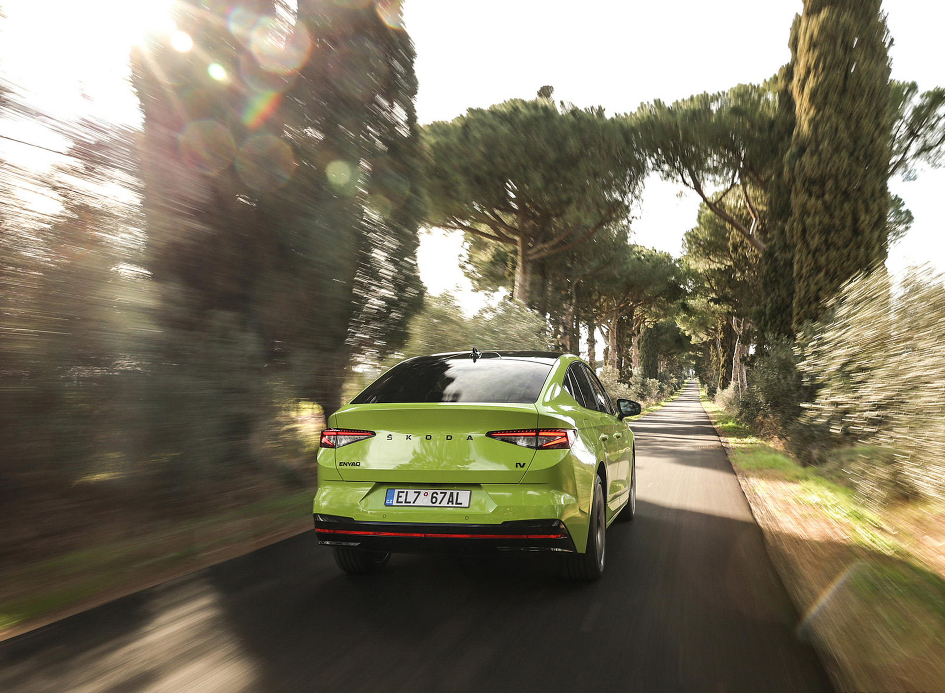 Download 2022 Škoda ENYAQ Coupe RS iV - Rear HD Wallpaper 1920x1409 #41