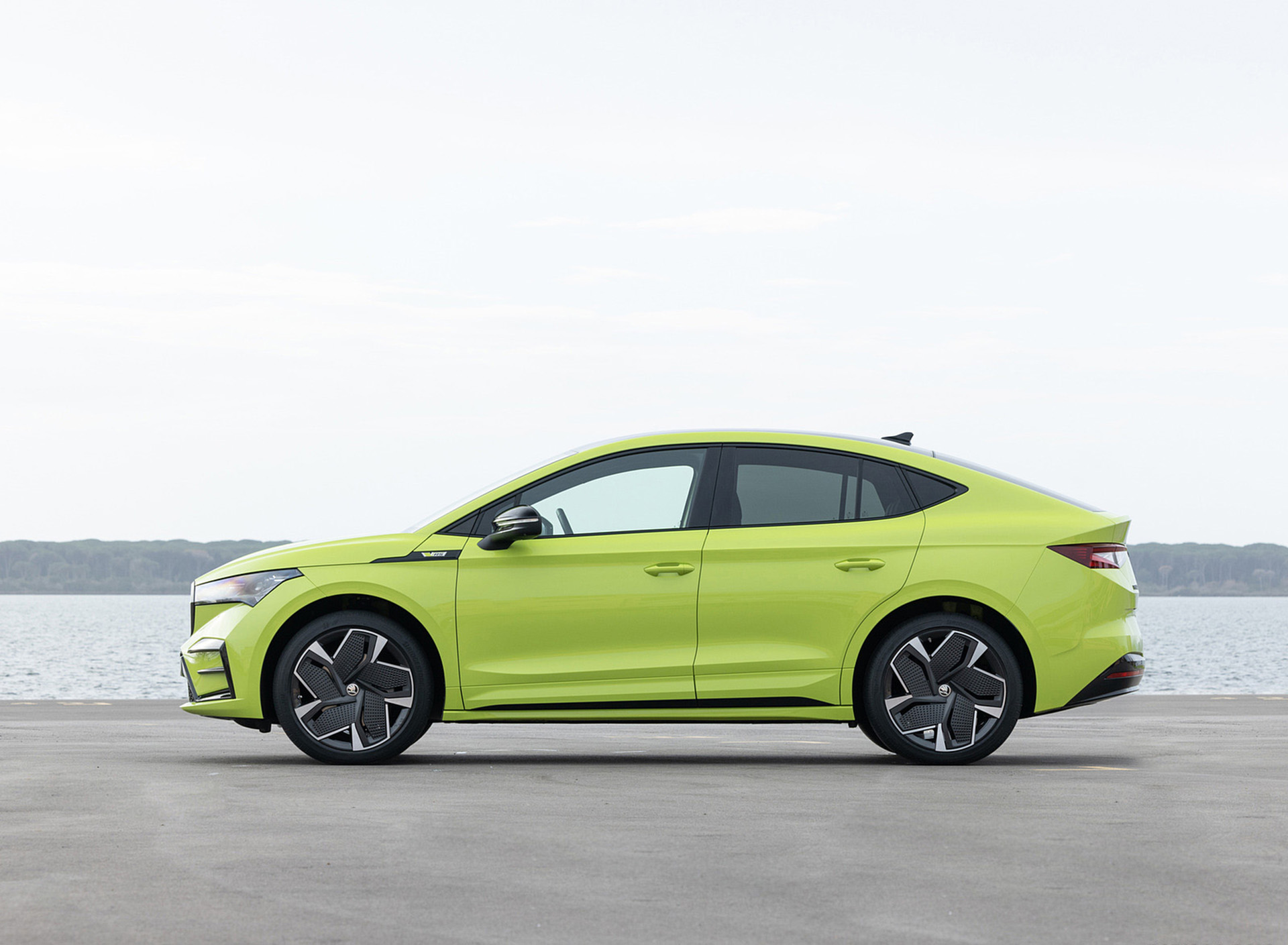 Download 2022 Škoda ENYAQ Coupe RS iV - Side HD Wallpaper 1920x1409 #65