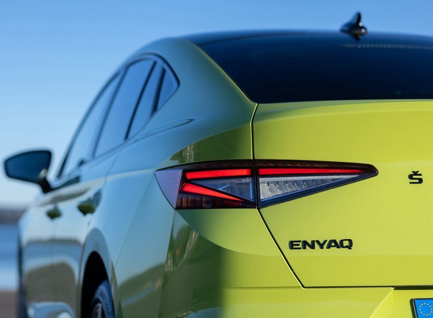2022 Škoda ENYAQ Coupe RS iV - Tail Light Wallpaper 850x624 #105