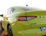 2022 Škoda ENYAQ Coupe RS iV - Tail Light Wallpaper 190x150