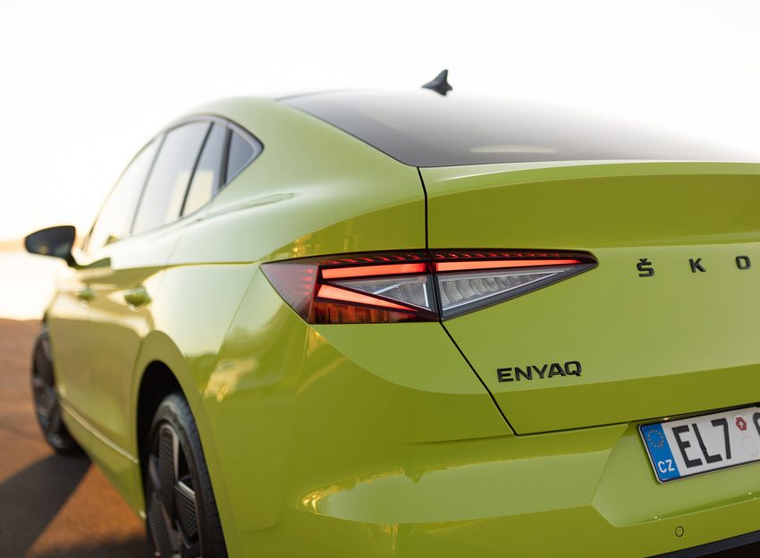 2022 Škoda ENYAQ Coupe RS iV - Tail Light Wallpaper 850x624 #108