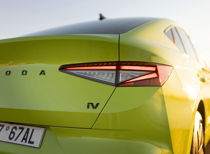 2022 Škoda ENYAQ Coupe RS iV - Tail Light Wallpaper 850x624 #109