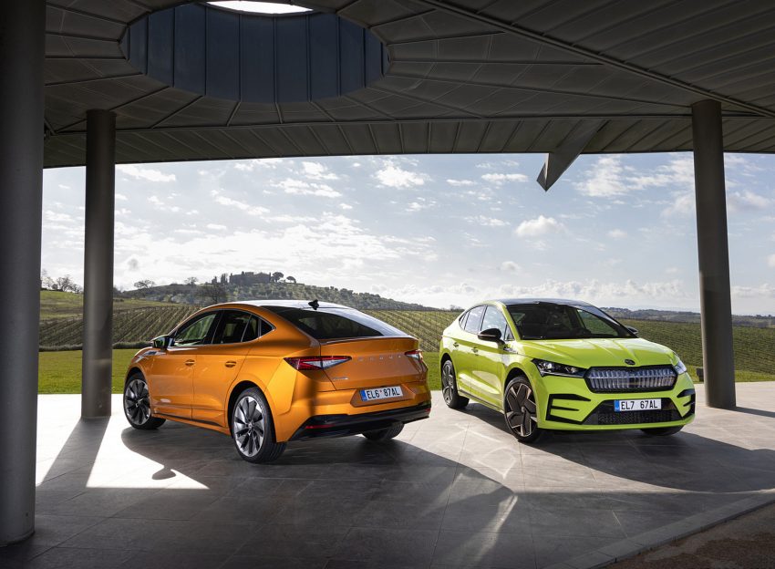 2022 Škoda ENYAQ Coupe RS iV Wallpaper 850x624 #92