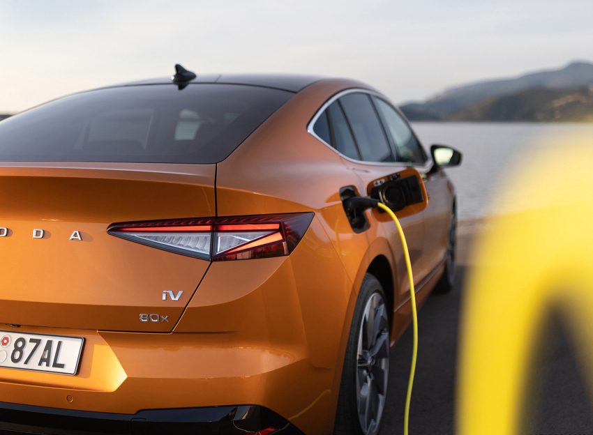 2022 Škoda ENYAQ Coupe iV - Charging Connector Wallpaper 850x624 #144