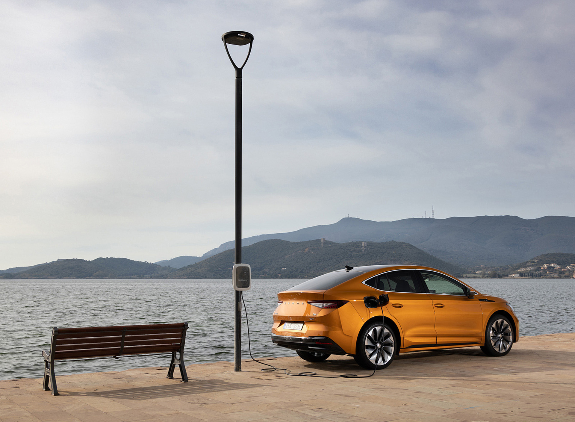 Download 2022 Škoda ENYAQ Coupe iV - Charging HD Wallpaper 1920x1409 #146