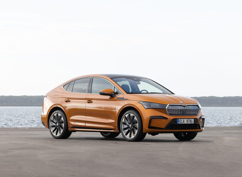 2022 Škoda ENYAQ Coupe iV - Front Three-Quarter Wallpaper 850x624 #131