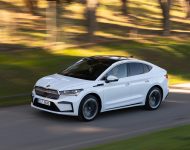 2022 Škoda ENYAQ Coupe iV - Front Three-Quarter Wallpaper 190x150