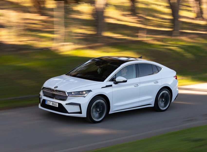 2022 Škoda ENYAQ Coupe iV - Front Three-Quarter Wallpaper 850x624 #26