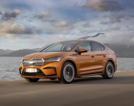 2022 Škoda ENYAQ Coupe iV - Front Three-Quarter Wallpaper 190x150