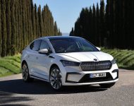 2022 Škoda ENYAQ Coupe iV - Front Three-Quarter Wallpaper 190x150