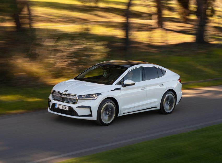 2022 Škoda ENYAQ Coupe iV - Front Three-Quarter Wallpaper 850x624 #27