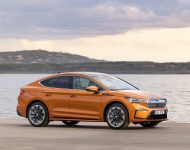 2022 Škoda ENYAQ Coupe iV - Front Three-Quarter Wallpaper 190x150