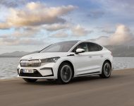 2022 Škoda ENYAQ Coupe iV - Front Three-Quarter Wallpaper 190x150