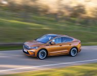 2022 Škoda ENYAQ Coupe iV - Front Three-Quarter Wallpaper 190x150