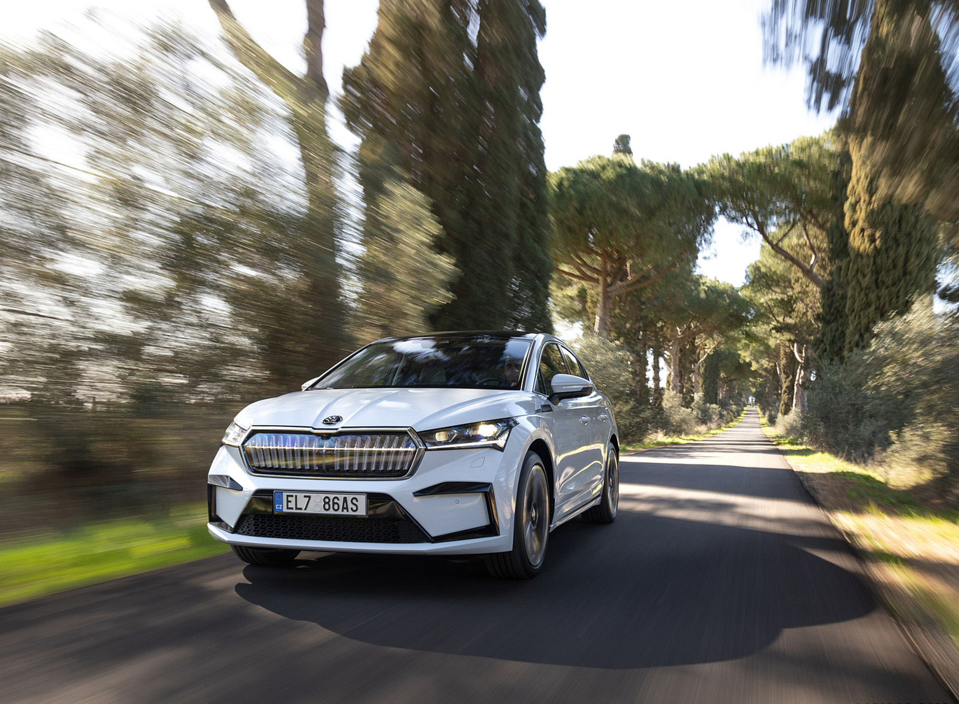 Download 2022 Škoda ENYAQ Coupe iV - Front HD Wallpaper 1920x1409 #25