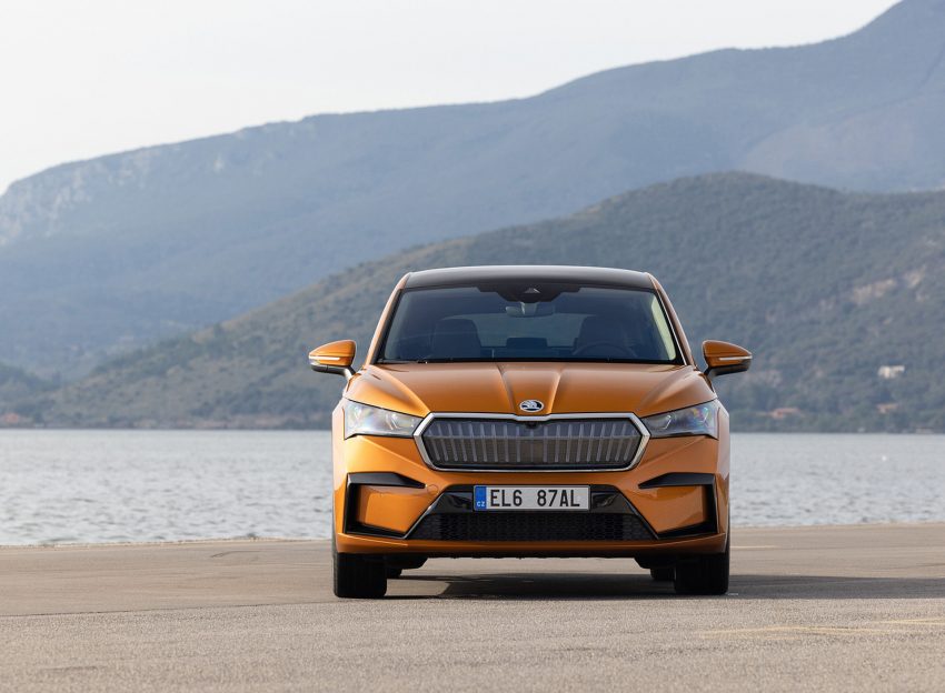 2022 Škoda ENYAQ Coupe iV - Front Wallpaper 850x624 #125